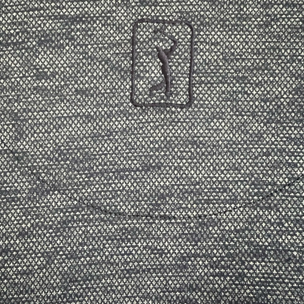 Men’s PGA Tour Blue long Sleeve Polo Shirt Sz: XL MSRP: $70 - Picture 6 of 8